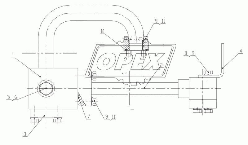 Z50G1005T1 Steel Tube Assembly