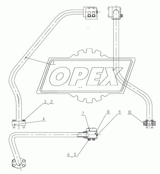 Z50G1010T7 Steel Tube Assembly