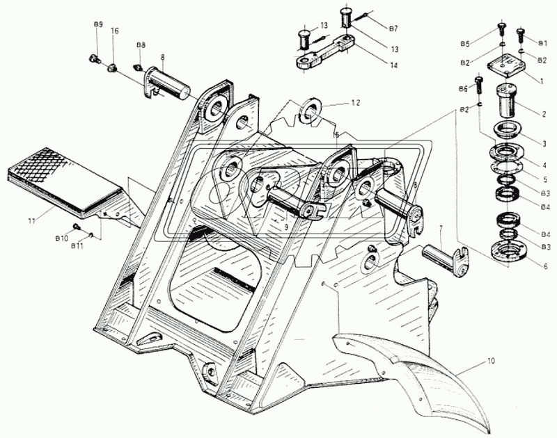 Z50G12T7 Frame Group (I)