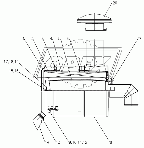 A768-010 Air Cleaner