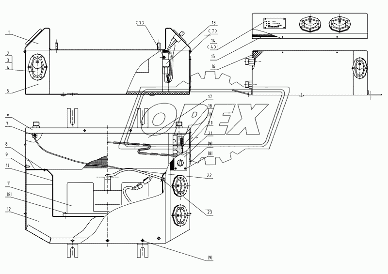 YTCG35H/2-81030000 Evaporator