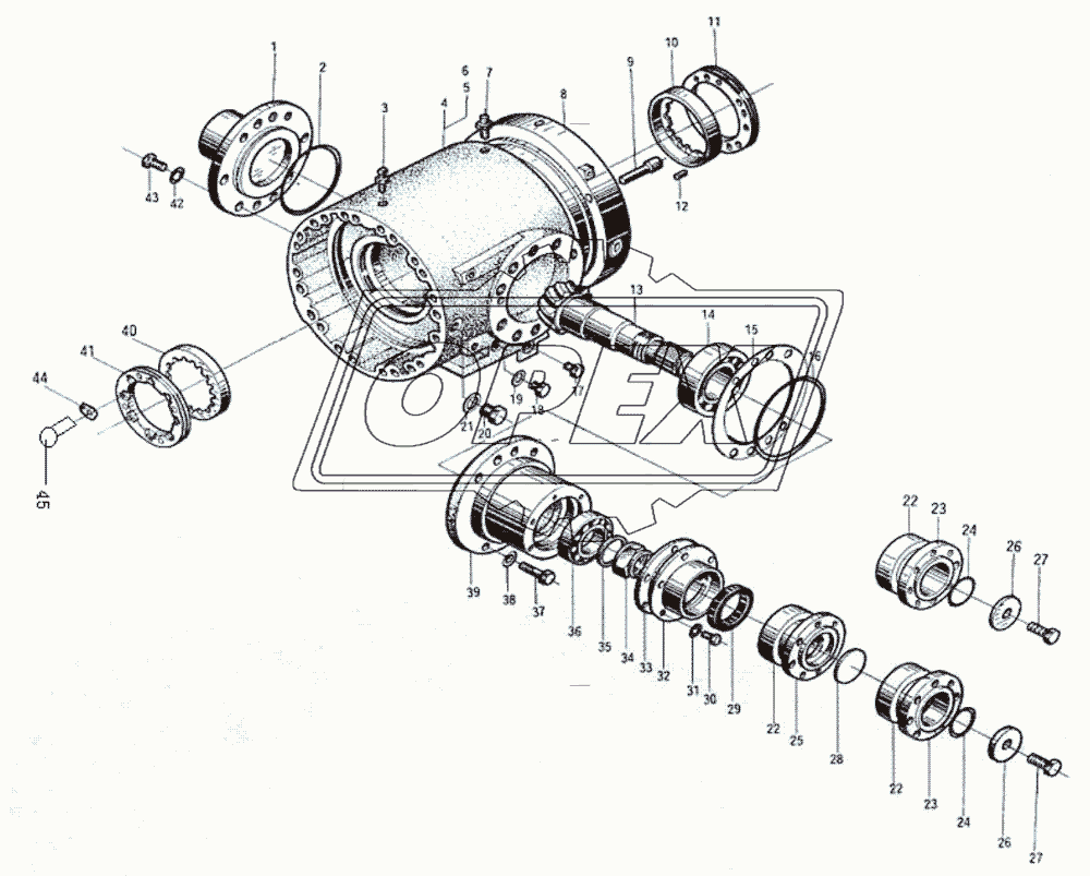 Front Axle Differential (I)