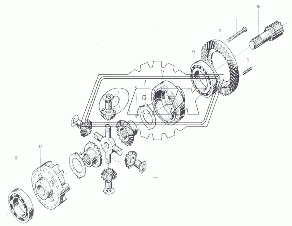 Front Axle Differential (III)