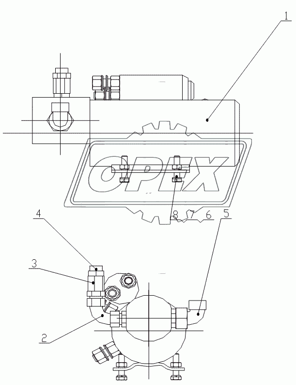 Lash-up Clamp (Z50G0804T15)