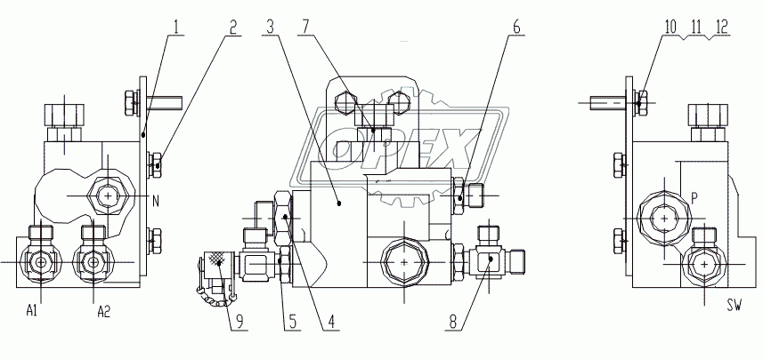 Control manifold Assembly