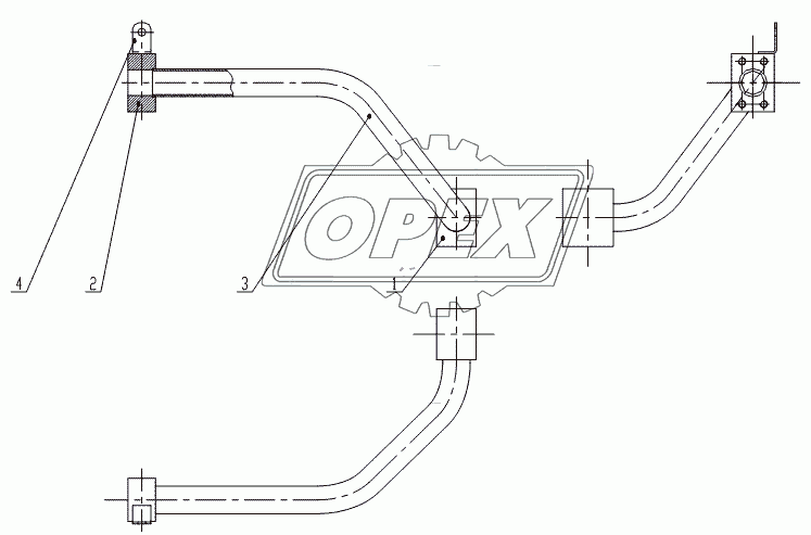 Steel Tube Assembly (Z50G1002T15)