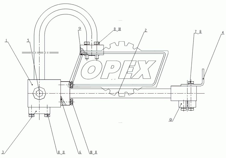 Steel Tube Assembly (Z50G1013T15)