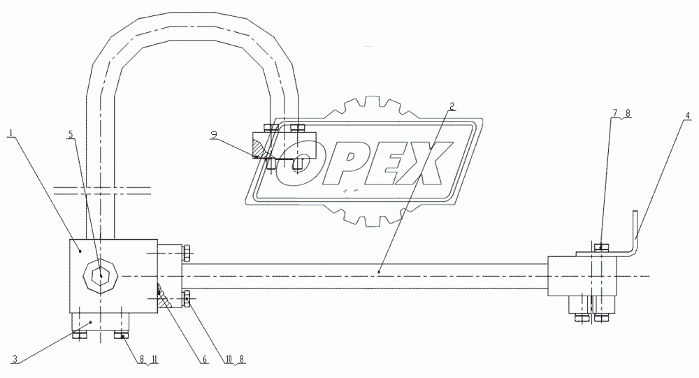 Steel Tube Assembly (Z50G1014T15)