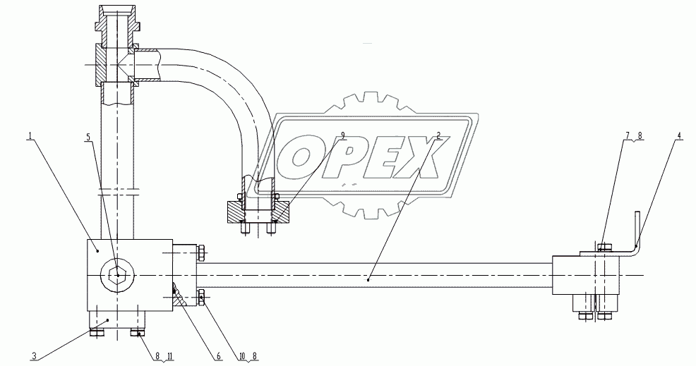 Steel Tube Assembly (Z50G1014T16A)