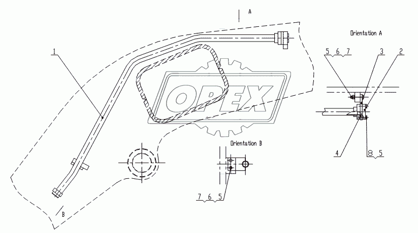 Steel Tube Assembly (Z50G1017T16A)