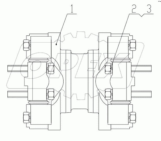 Z33E11T23 Rear Drive Shaft