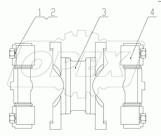  Z33E1101T23 Rear Drive Shaft