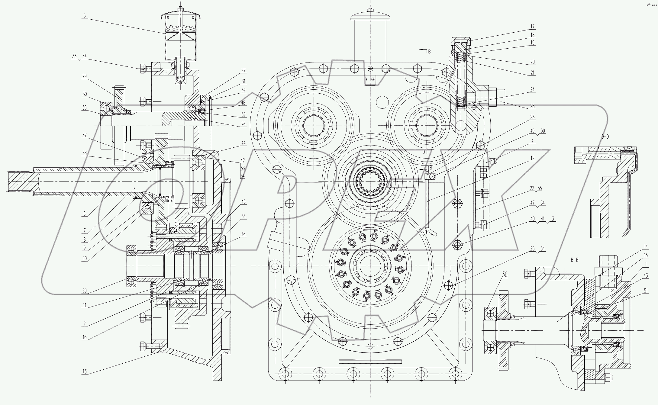  Z33E0301T7 Combining Gear Set