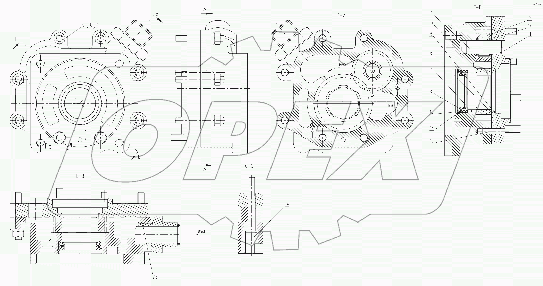 Z33E030101T7 Powe Shift Pump