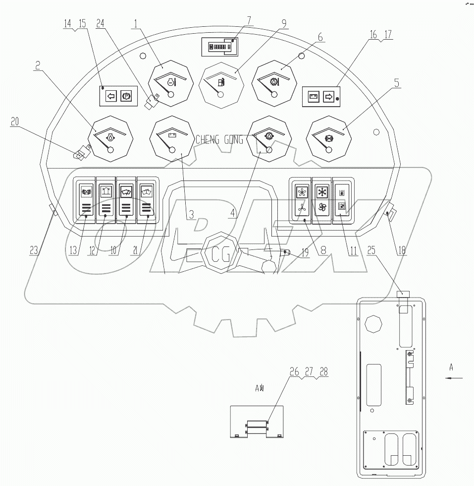  Z33E15T35 Panel Assembly