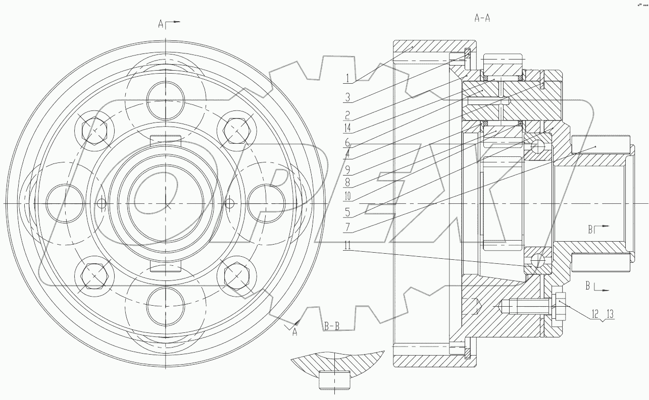  Z3BII0305 lst-Range Plate