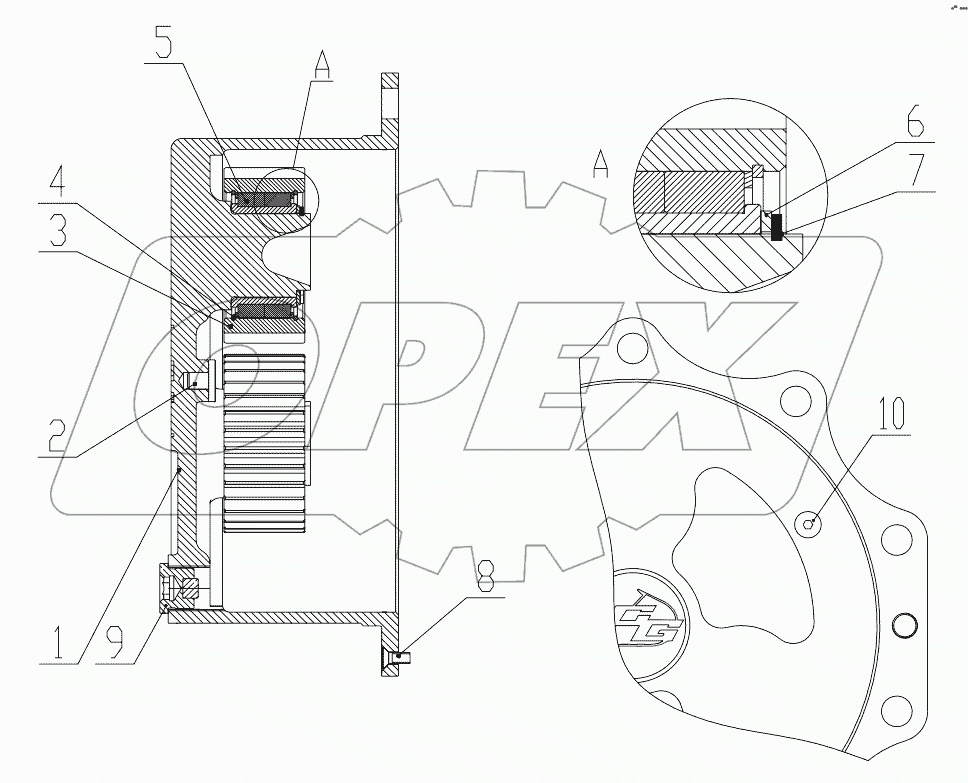  Z33E0602T2 Hub Reducer