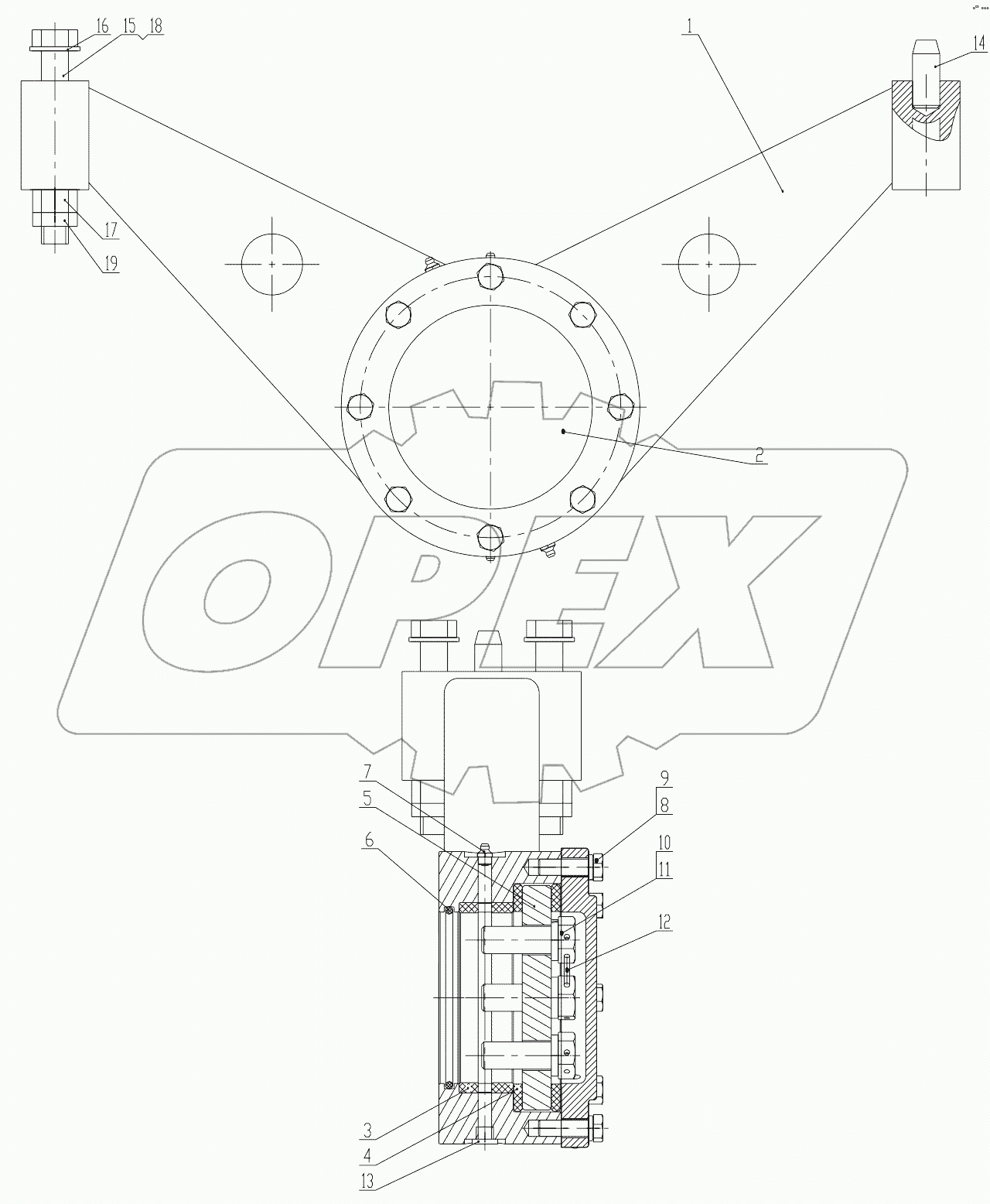  Z33E0503T2 Rear Support Carrier