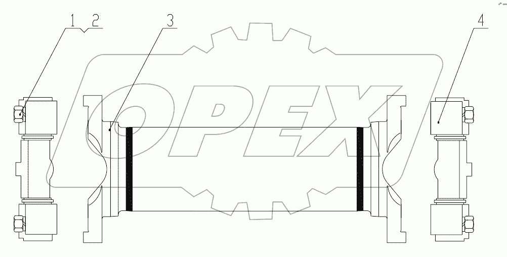  Z33E0701T23 Front Drive Shaft