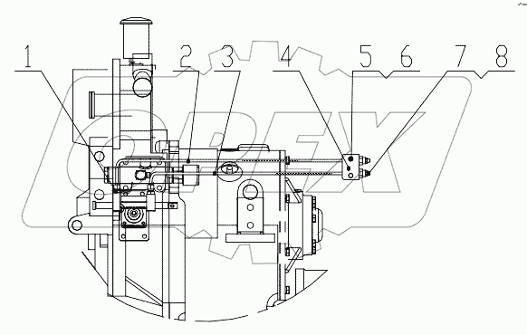  Z33E08T34 Steering System;Cylinder Lubrication Piping