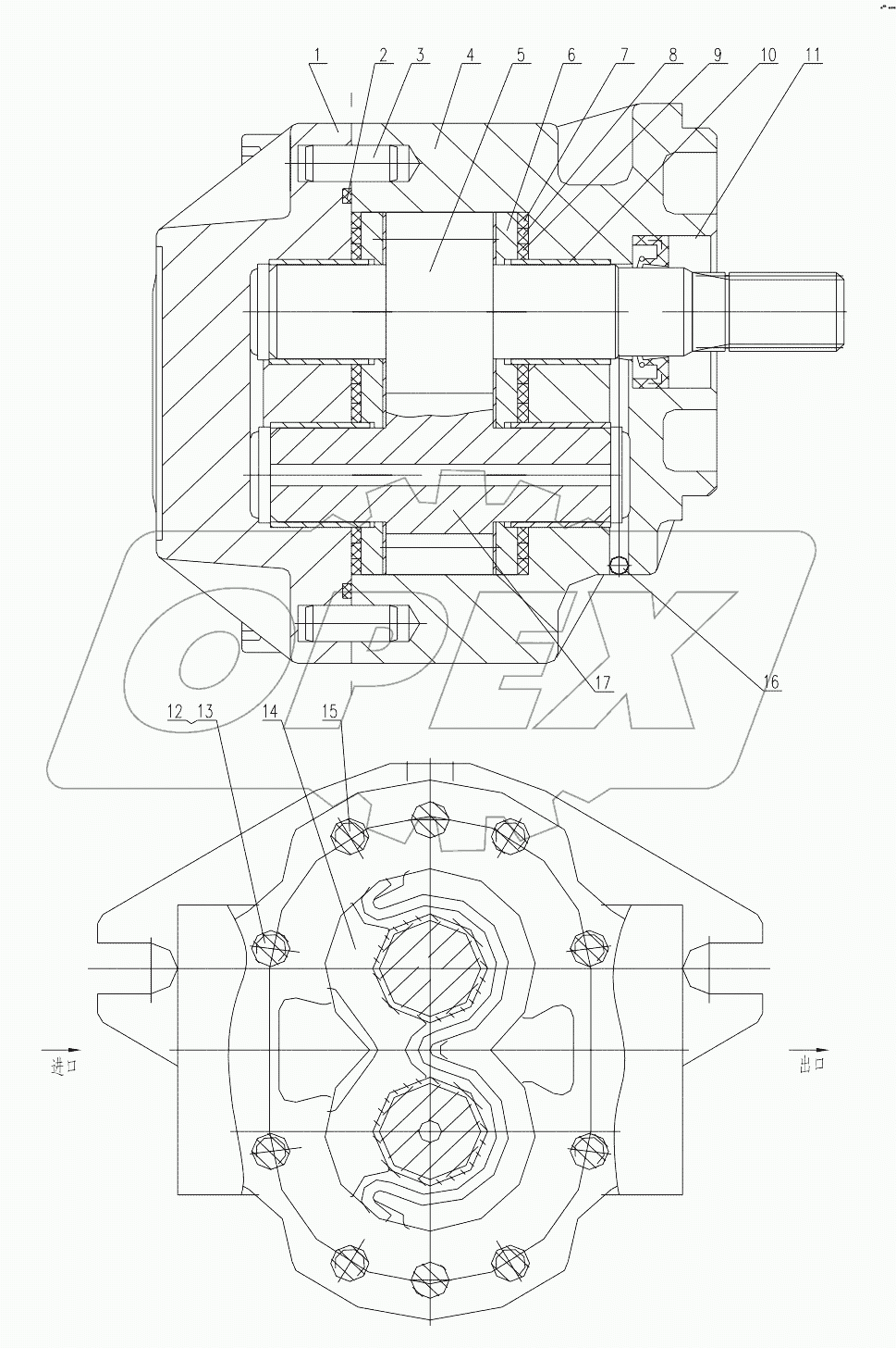 CBQ-F550FJL-CG1 Steering Pump