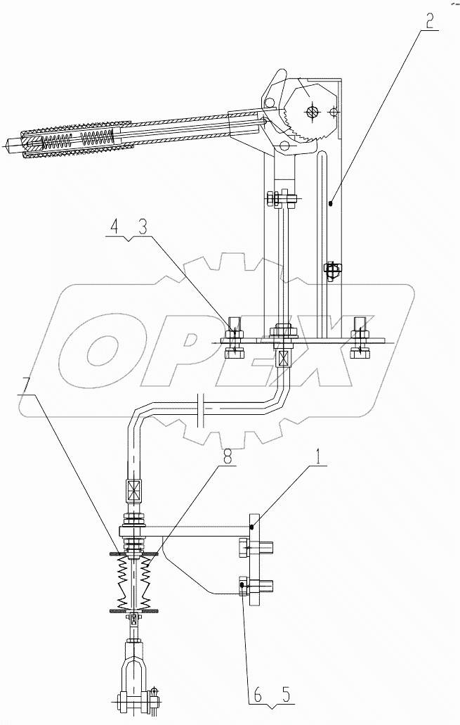  Z33E0905 Manual Braking Assembly