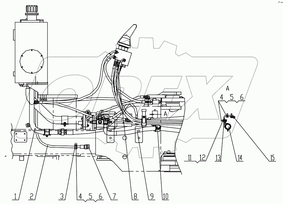  Z33E10T35 Implement Hydraulic System