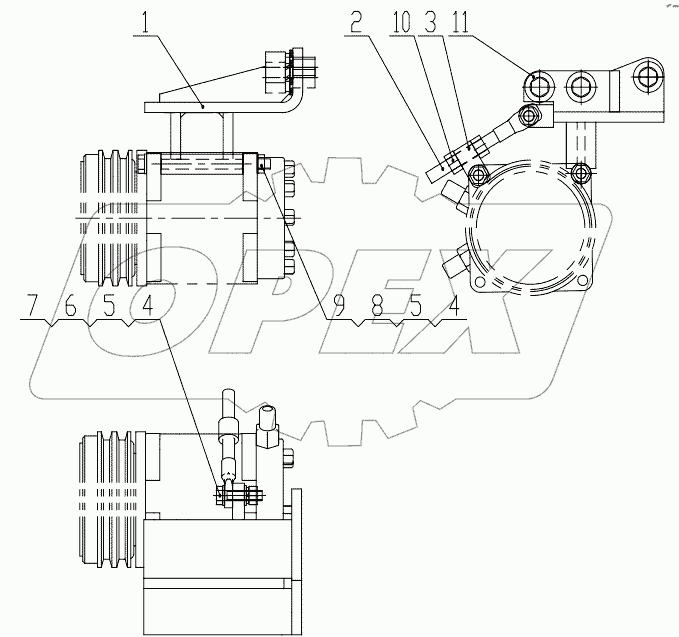  Z33E0105T47 Compressor Assembly