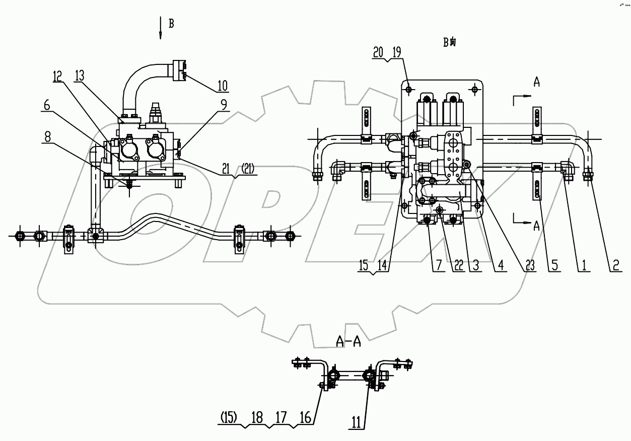  Z33E1003T35 Multi-Way Valve