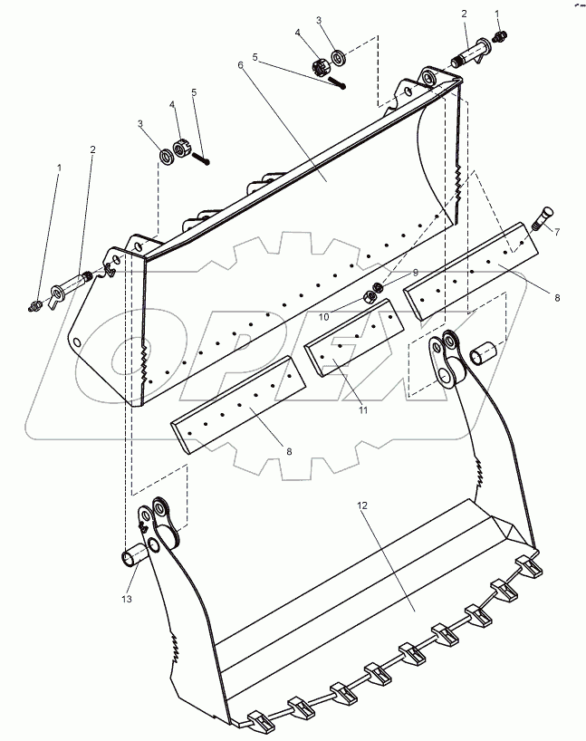 Ковш двухчелюстной (В138.82.00.000)