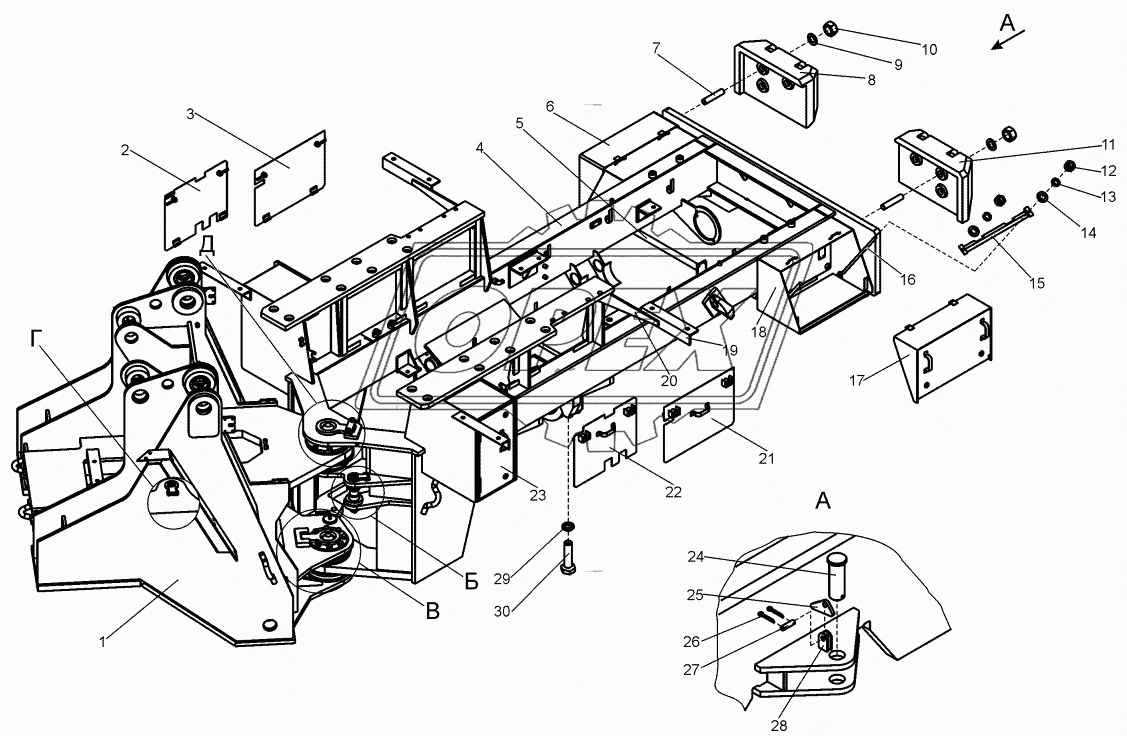 Рама (В160.21.00.000-03)