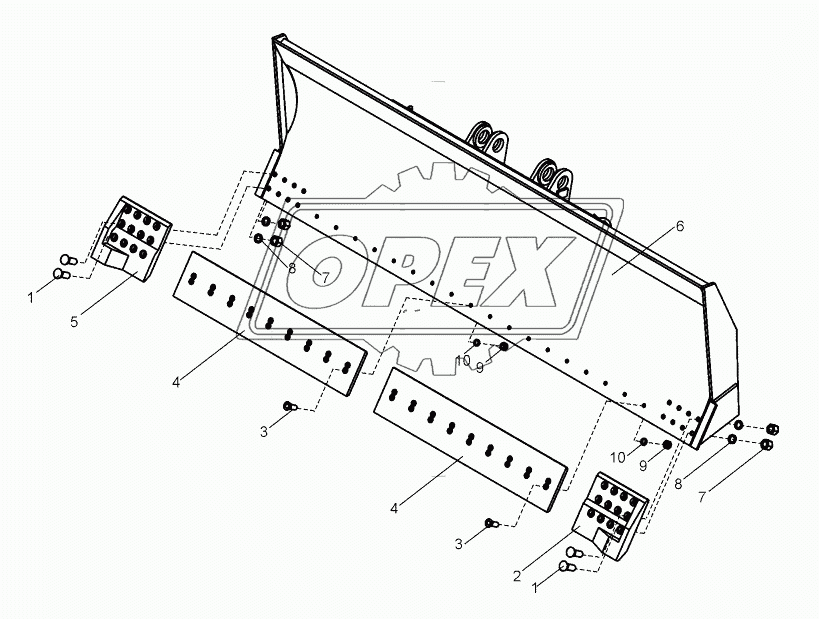 Отвал (ДЗ-140А.25.12.140)