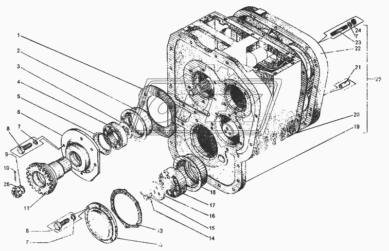 Коробка передач 1