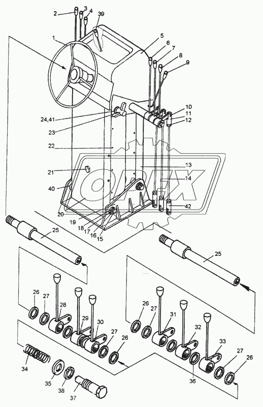 Колонка рулевая 5