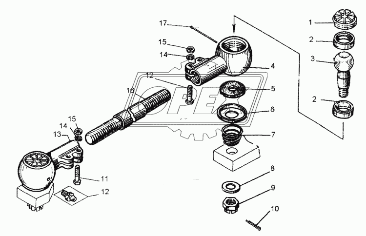 Тяга поперечная