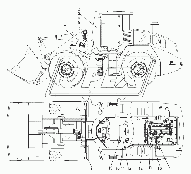 Электрооборудование погрузчика (TL150.41.00.000-01) 1