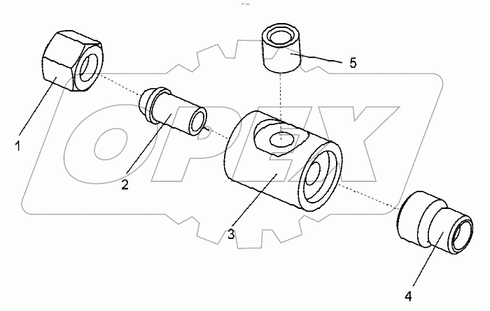  Тройник (TL155.14.00.010)
