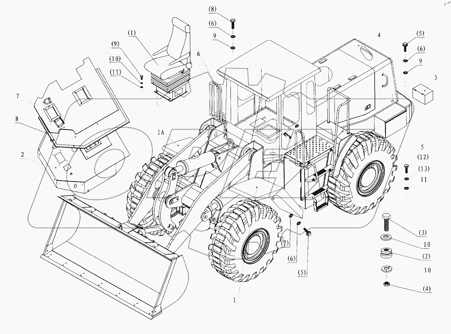  Кабина и силовой модуль