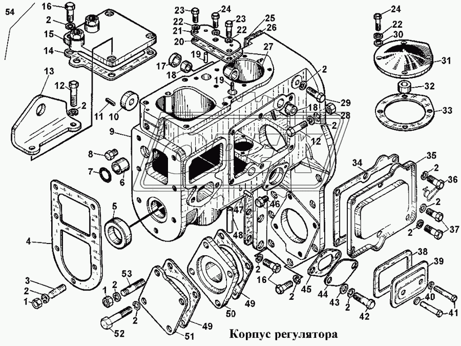 Корпус регулятора