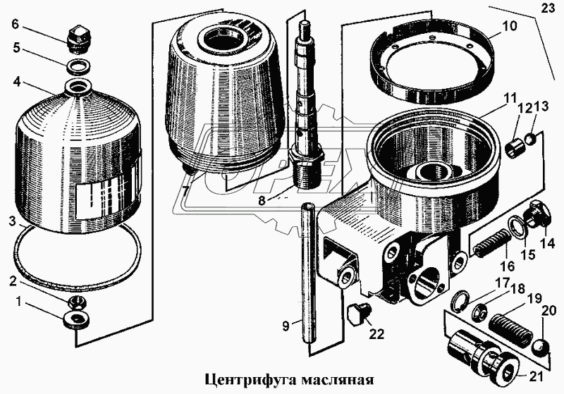 Центрифуга масляная