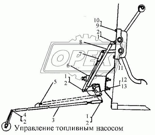 У правление топливным насосом