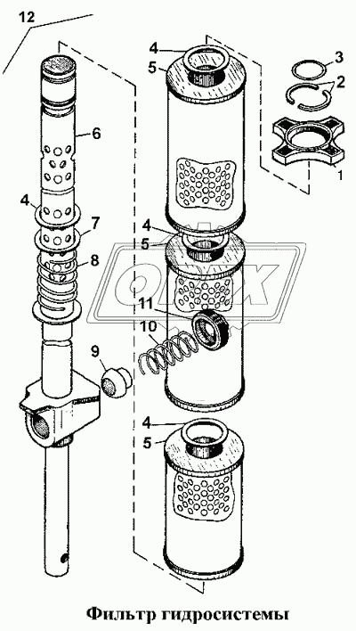 Фильтр гидросистемы