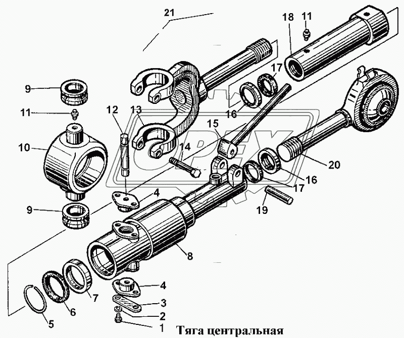 Тяга центральная