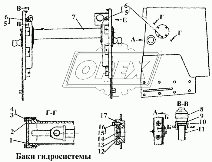 Баки гидросистемы 2