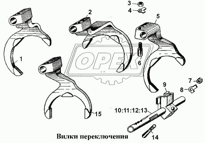 Вилки переключения