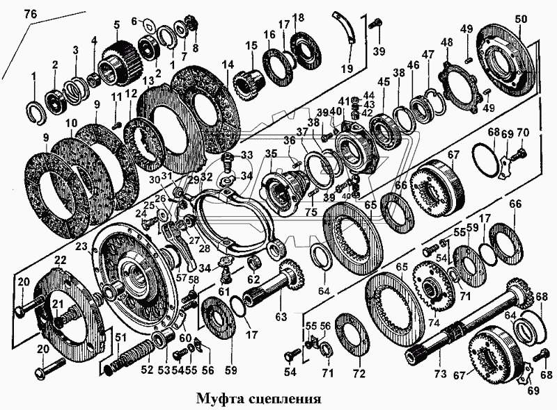 Муфта сцепления 1