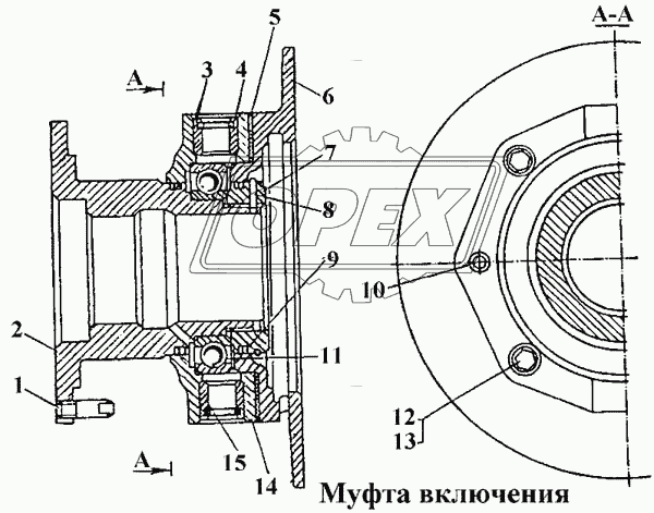 Муфта включения