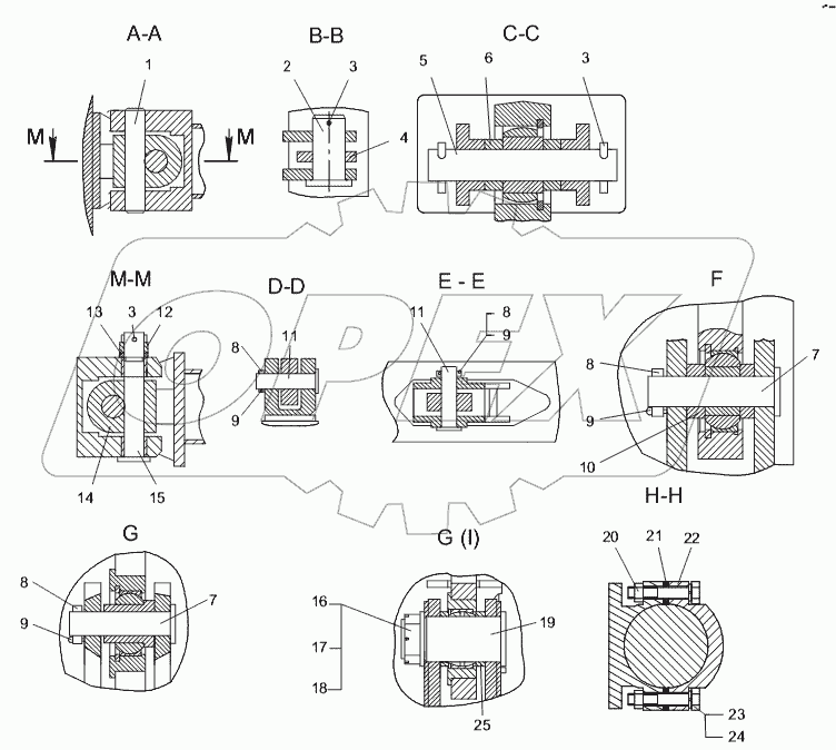 Оборудование бульдозерное 10В4