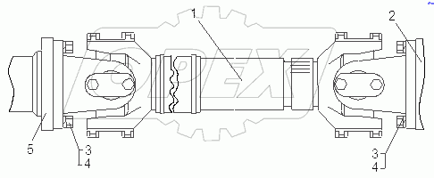 Установка кардана