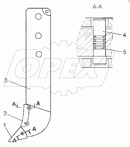 Зуб (50-50-104СБ)